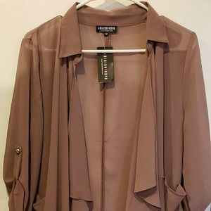 Fashion Nova Light As A Feather Jacket